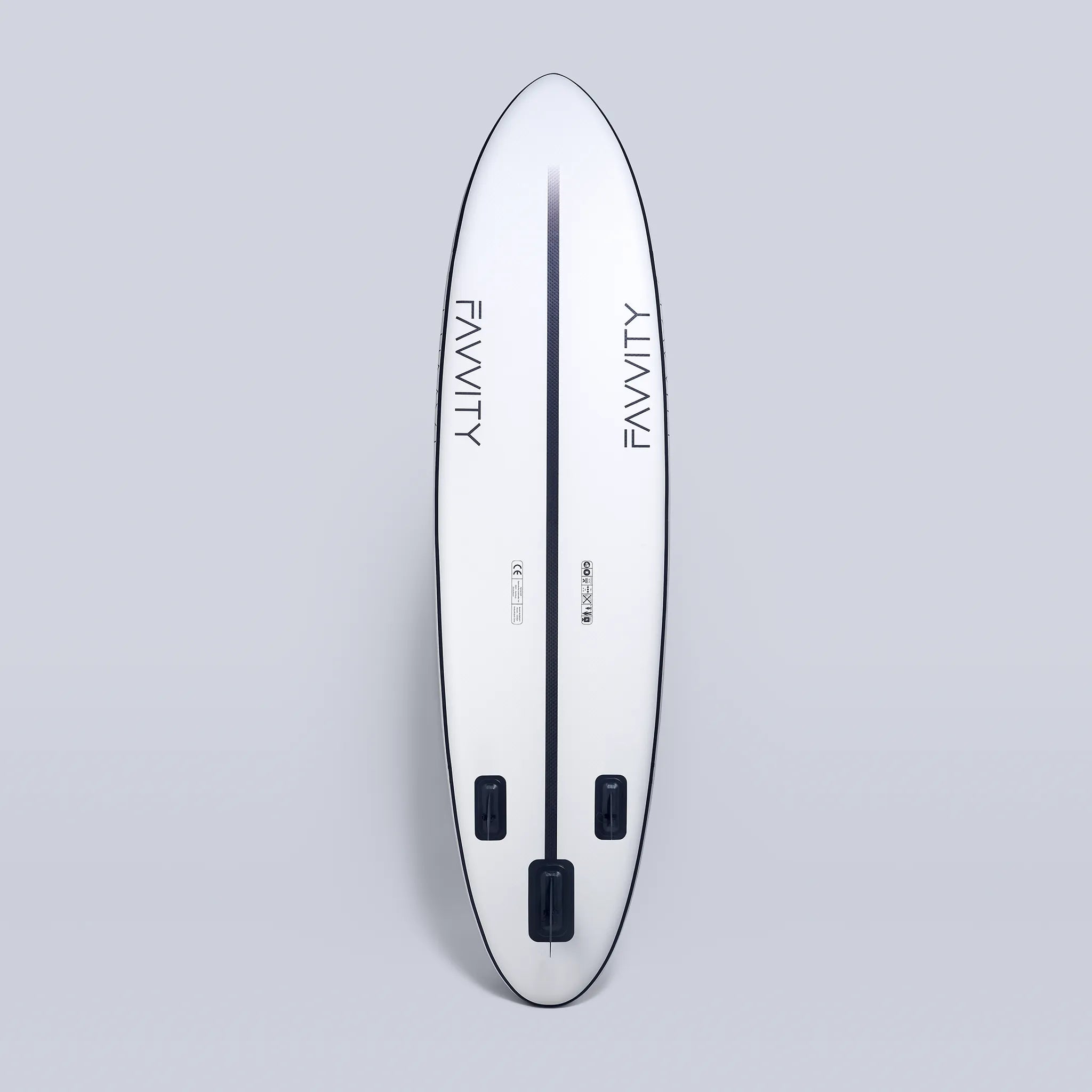 SUP Board Set Polarweiß – Allrounder Comfort