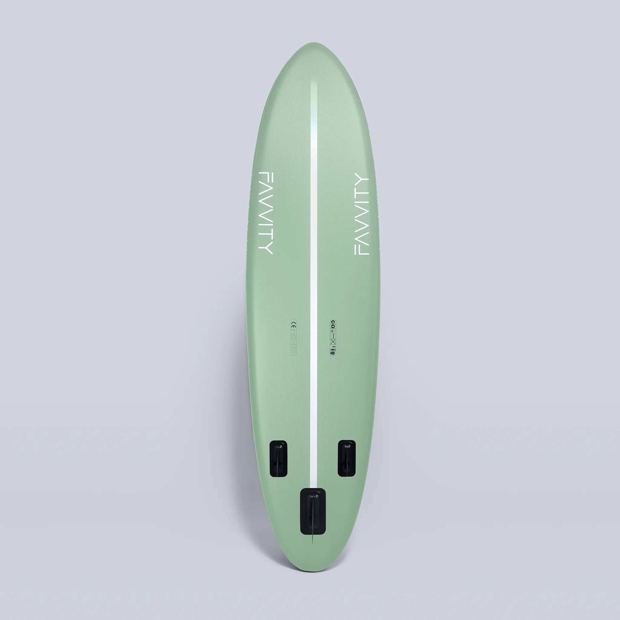 SUP Board Set Salbeigrün – Allrounder Comfort