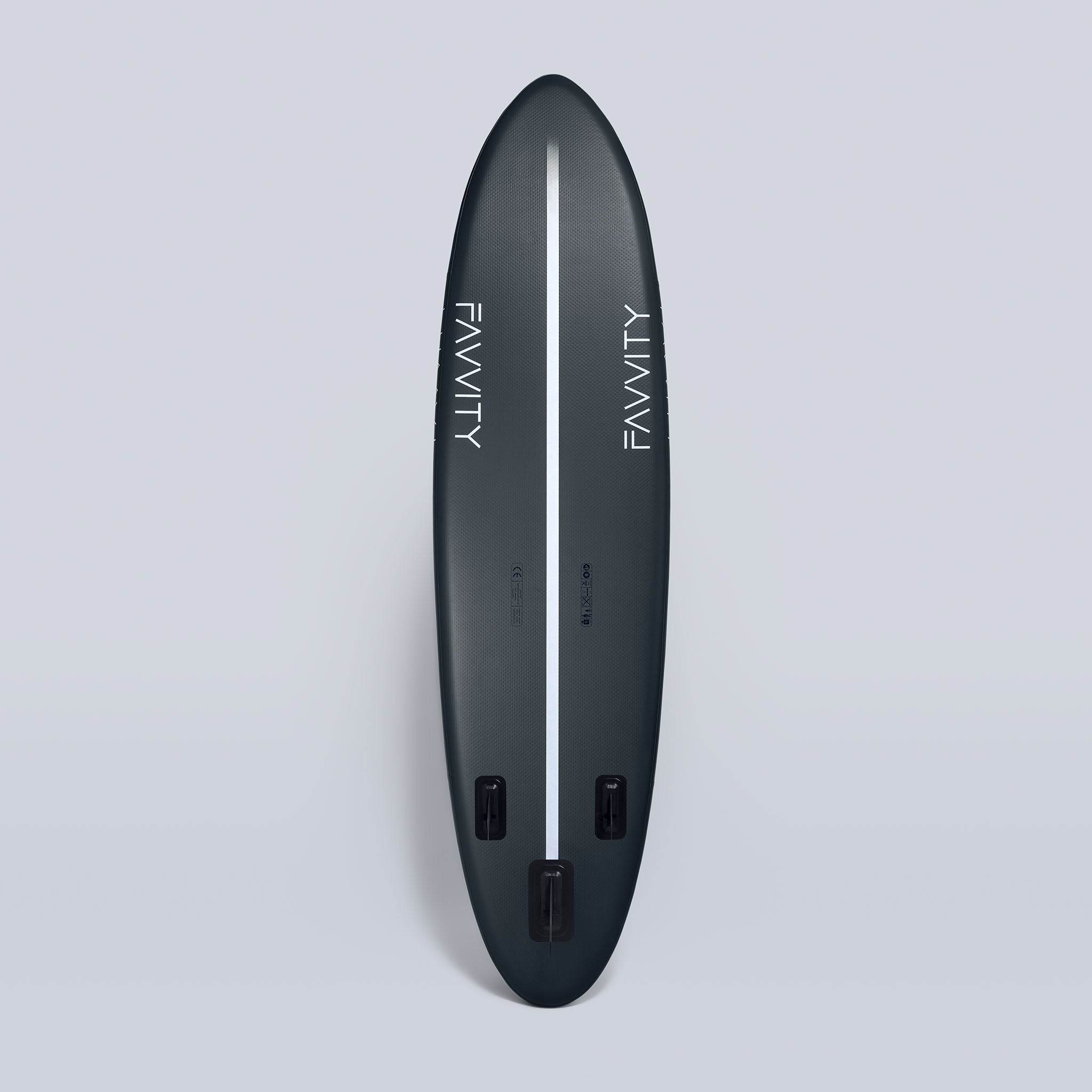 SUP Board Set - Nachtschwarz