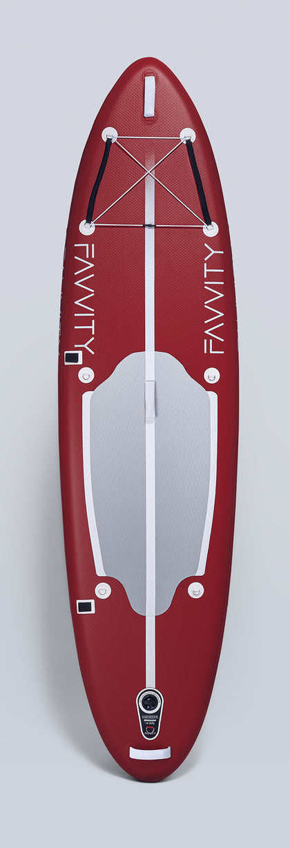 SUP Board Set - Weinrot