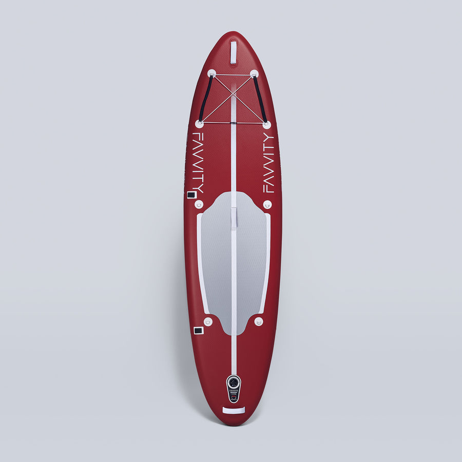 SUP Board Set - Weinrot