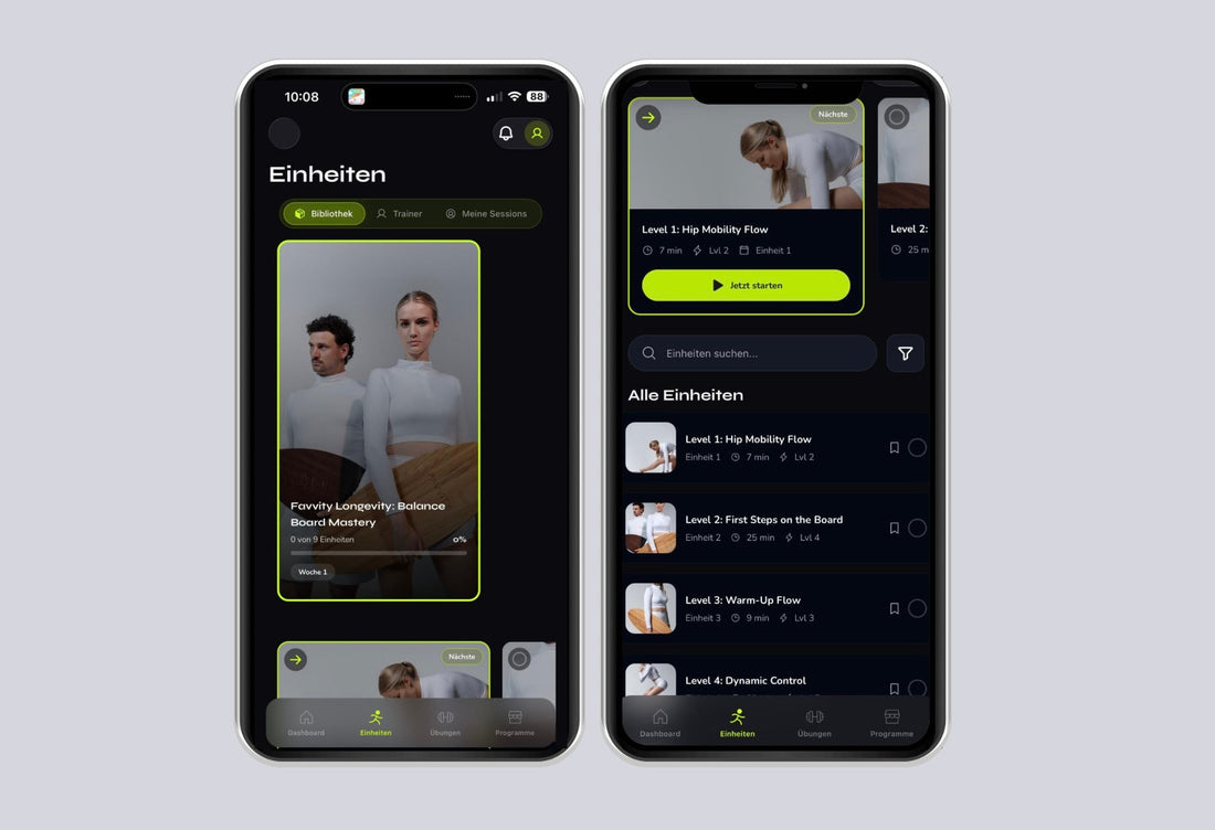 Die App zeigt dir, wie es geht.