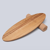 Balance Board Set aus Eichenholz