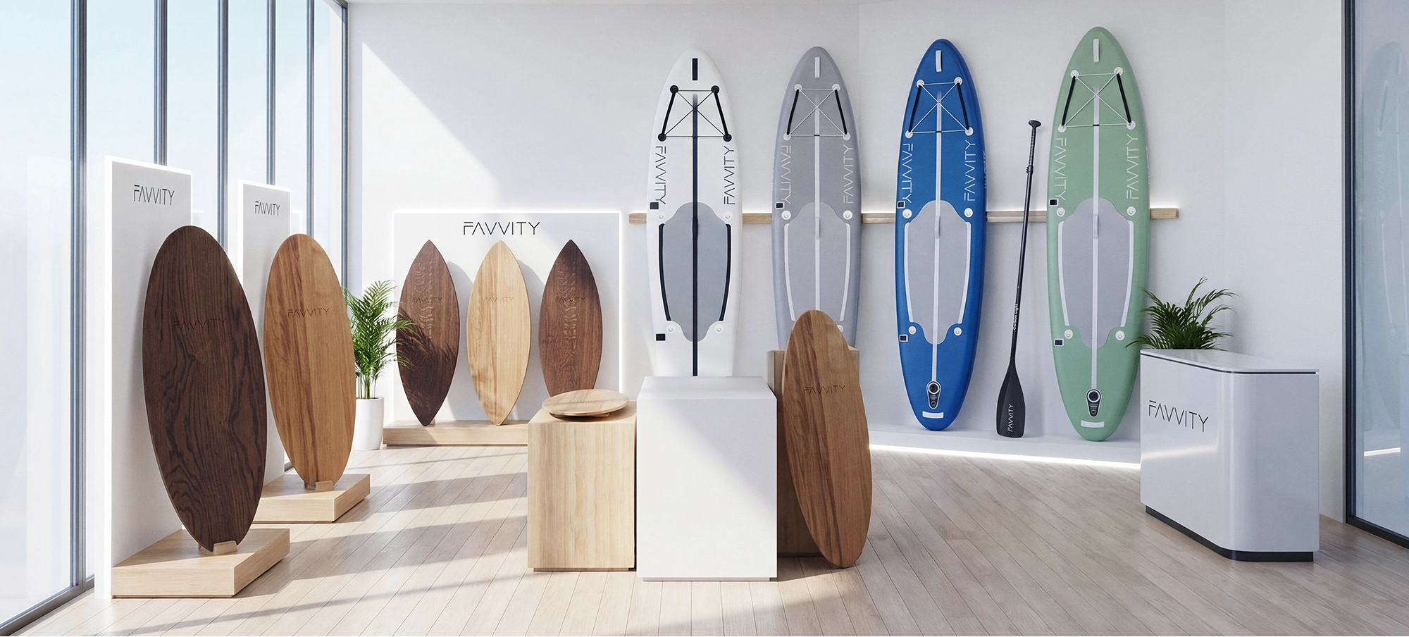 SUP & Balance Boards Favvity
